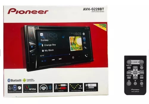 Multimídia Dvd Player 2 Din Pioneer Bluetooth 6.2 Oferta Top