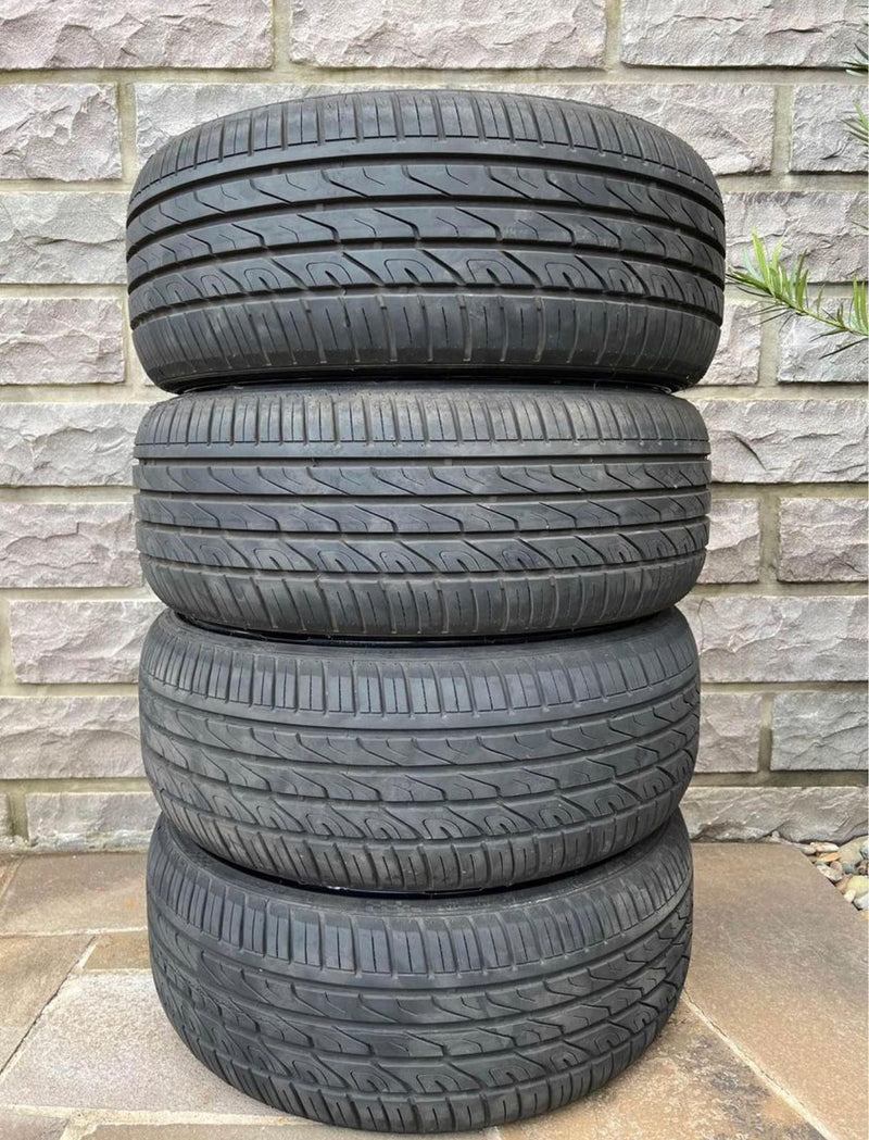 Rodas Volkswagen Golf Mk8 Passat Aro 20 5x112 (jogo) +Pneus Cor Preto Diamantado