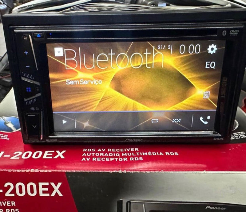 Multimídia Dvd Player 2 Din Pioneer Bluetooth 6.2 Oferta Top